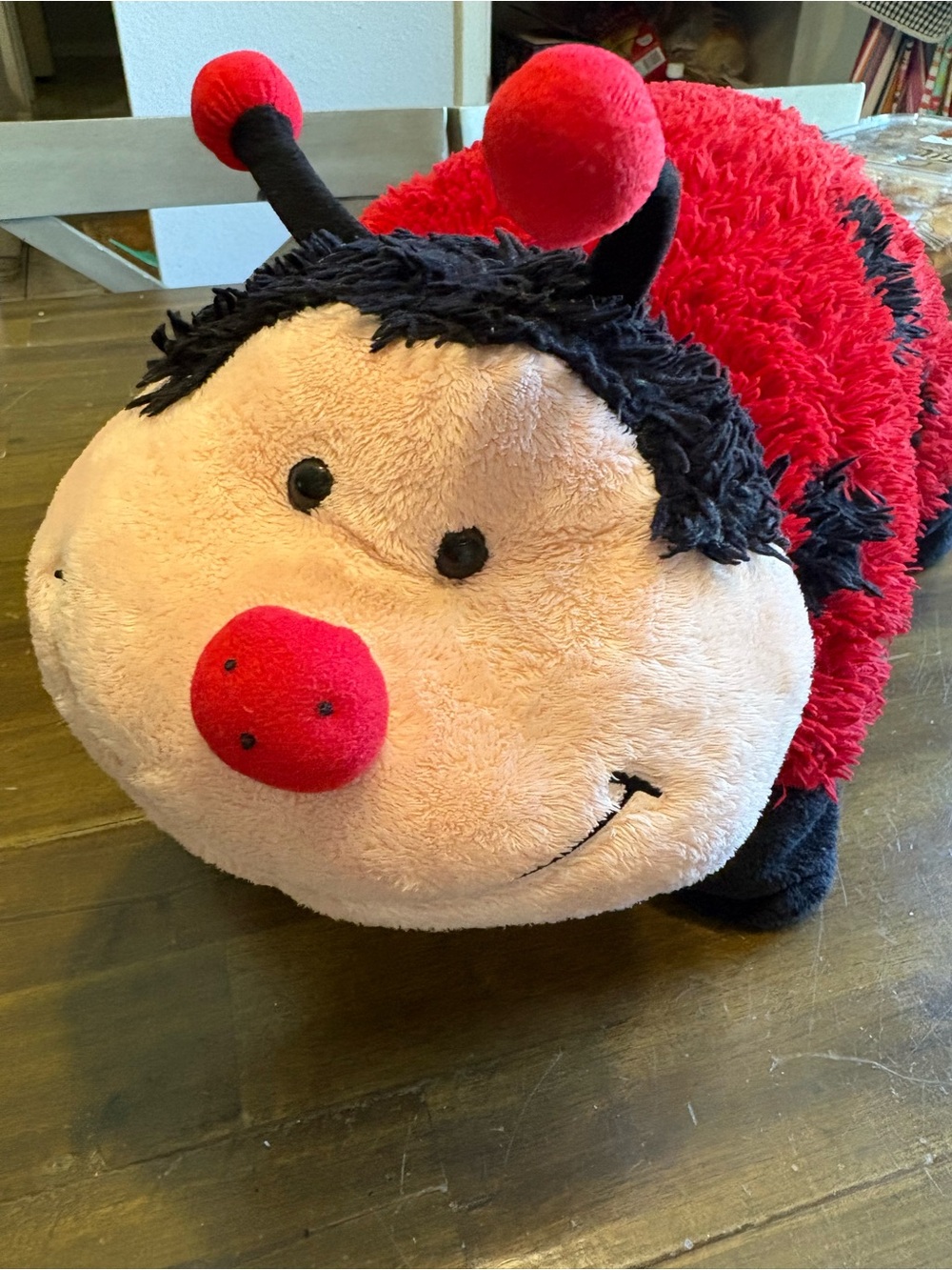 Retired Ladybug Pillow Pet Stuffed Animal Cuddle Buddy Toy Plush Original